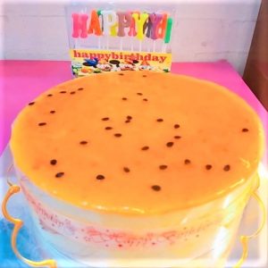 Cheese Cake Chanh dây 8"