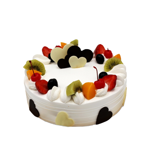 bánh kem sữa trang trí