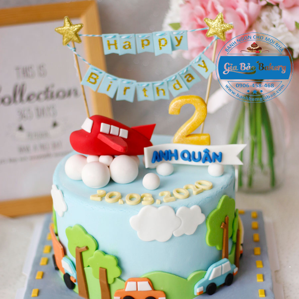 bánh kem tạo hình đồ vật