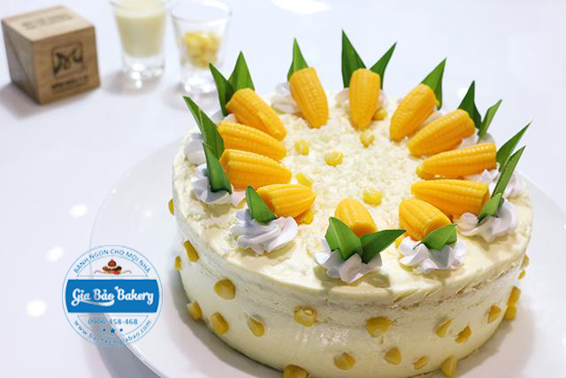bánh kem bắp | banhkemgiabao.com