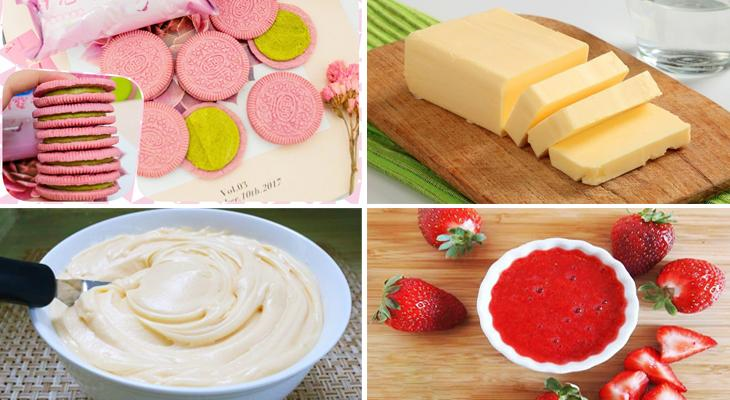 bánh cheese cake anh đào