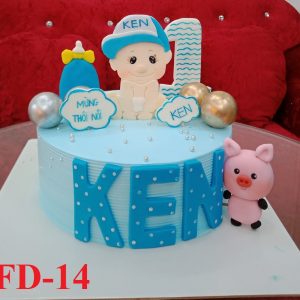 bánh kem fondant đẹp chất lượng
