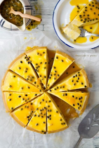 bánh cheesecake chanh dây