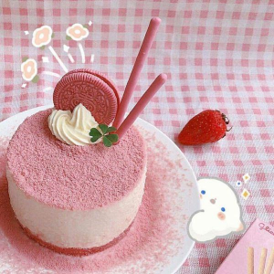 bánh cheesecake dâu