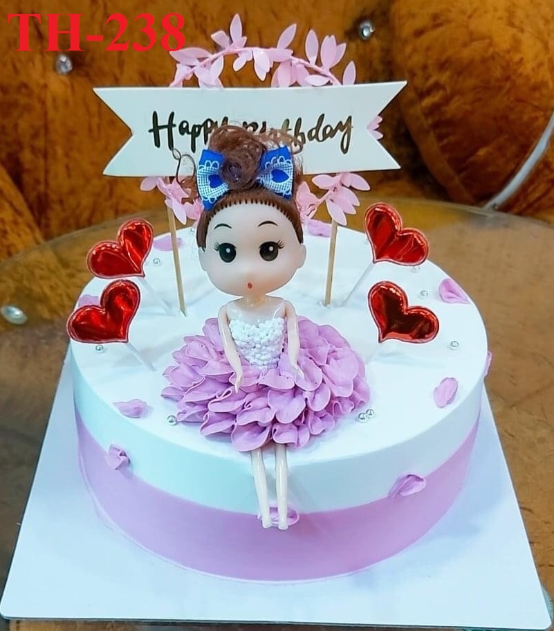 Bánh kem búp bê - Bánh sinh nhật bé gái